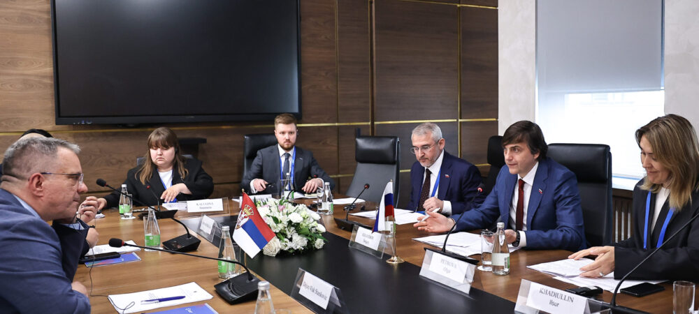 Министар проф. др Дејан Вук Станковић састао се са министром образовања Руске Федерације Сергејем Кравцовим
