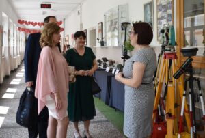 Помоћница Нешовић у Геодетско техничкој школи у Београду